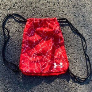Under Armour String Bag Red and White